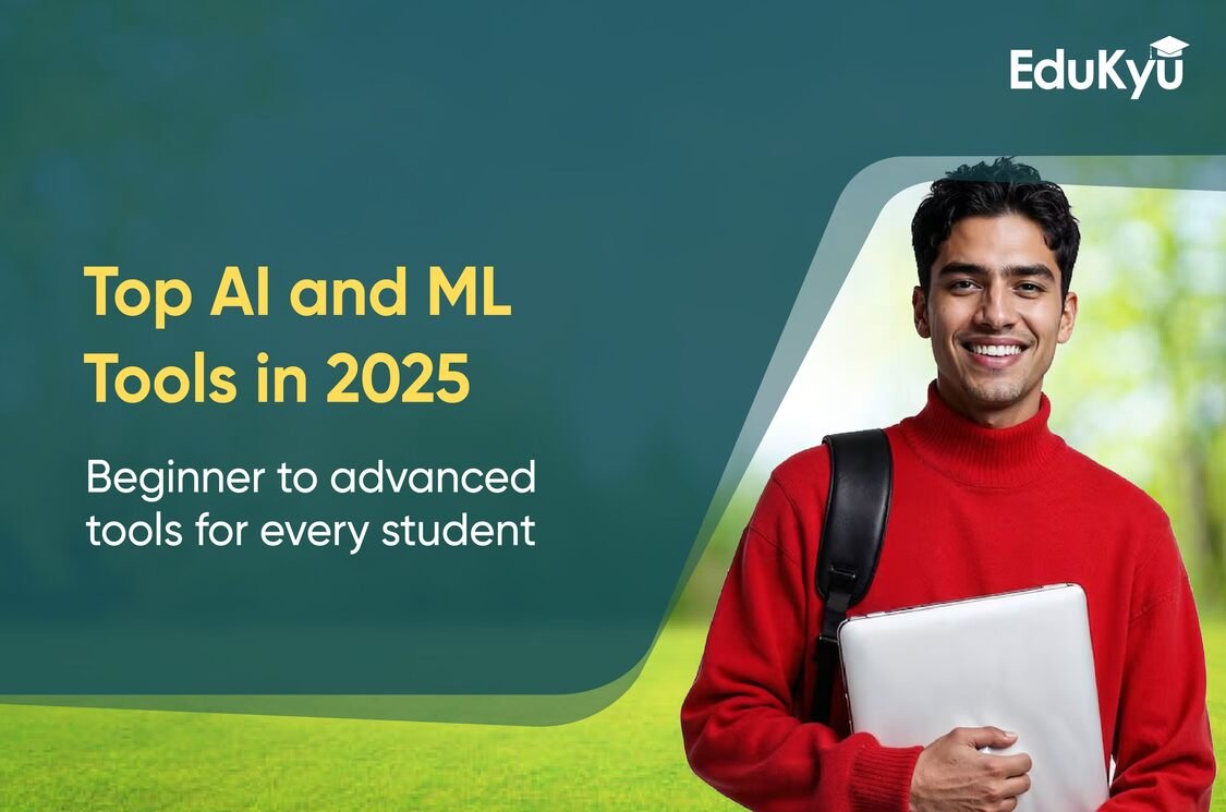 Cover image for AI and ML Tools: A Complete Guide for Students in 2025 blog